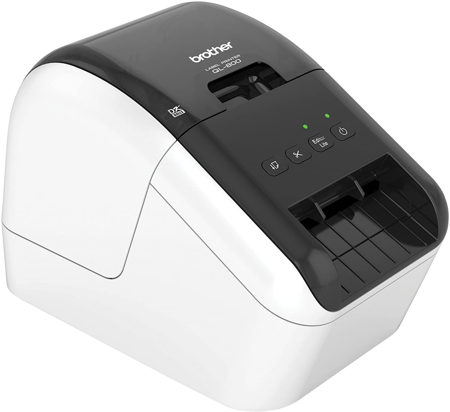Brother QL-800 High-Speed Professional Label Printer, Lightning Quick Printing, Plug & Label Feature, Brother Genuine DK Pre-Sized Labels, Multi-System Compatible – Black & Red Printing Available Brother QL-800 High-Speed Professional Label Printer, Lightning Quick Printing, Plug & Label Feature, Brother Genuine DK Pre-Sized Labels, Multi-System Compatible – Black & Red Printing Available